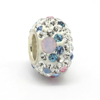 Pandora Solid Swarovski Crystal Sterling Silver Charm | Best Selling Jewellery Charms in UK